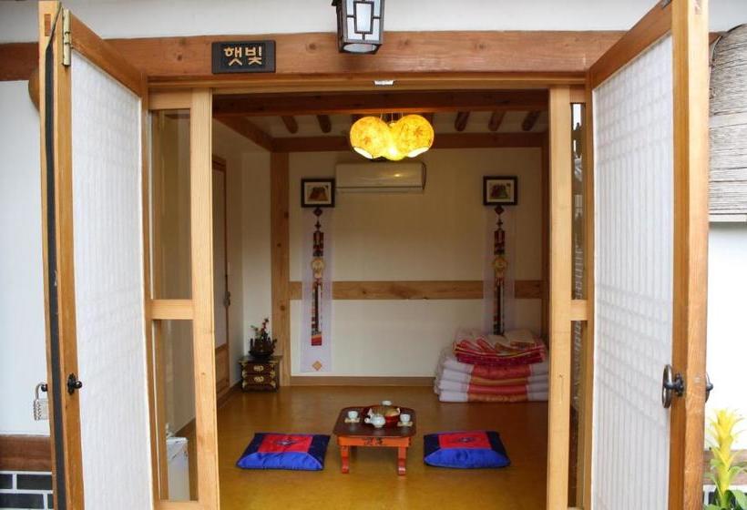 ペンション Jeonju Hanok Maeul Hongran Mideok Hanok