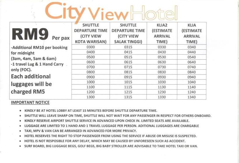 فندق City View  Klia