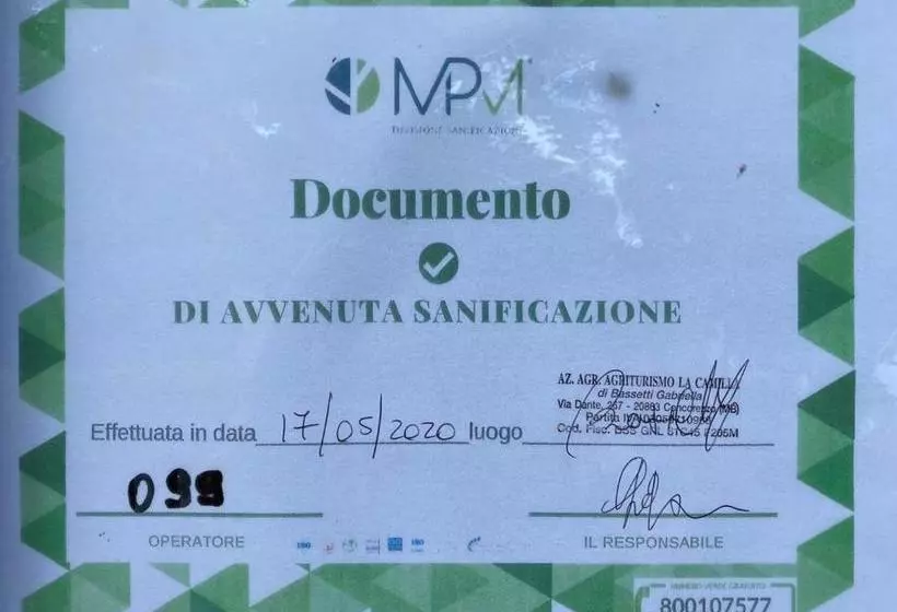 ホテル Agriturismo La Camilla