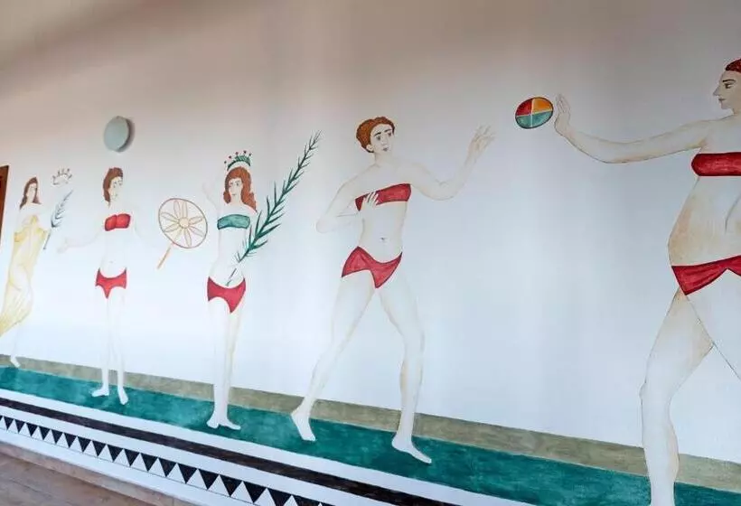 تختخواب و صبحانه La Casa Rossa Country House