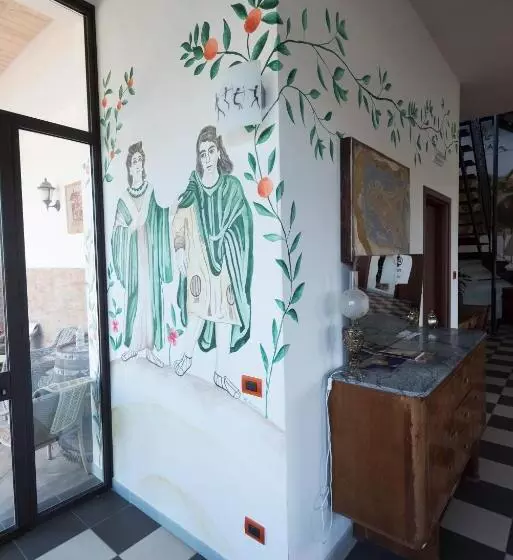 تختخواب و صبحانه La Casa Rossa Country House