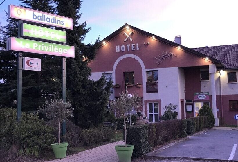 فندق Hôtel Restaurant Le Privilège Authentic By Balladins