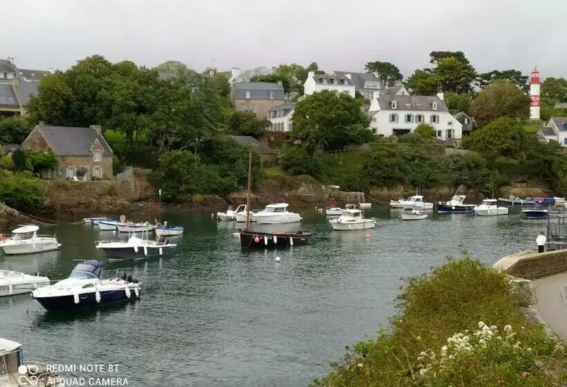 Aamiaismajoitus (B&B) Au Coeur Des Rias, Studio Proche De La Mer
