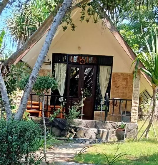 ベッドアンドブレックファースト Bareng  Bareng Gili Bungalows