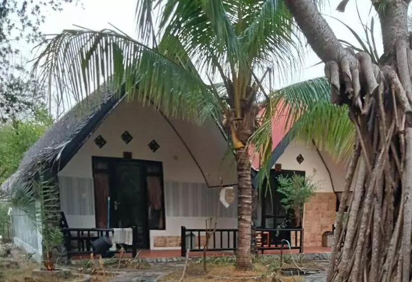 ベッドアンドブレックファースト Bareng  Bareng Gili Bungalows