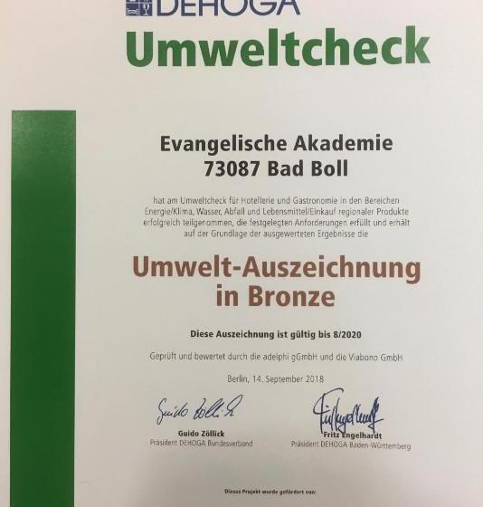 בית מלון כפרי Evangelische Tagungsstätte Bad Boll