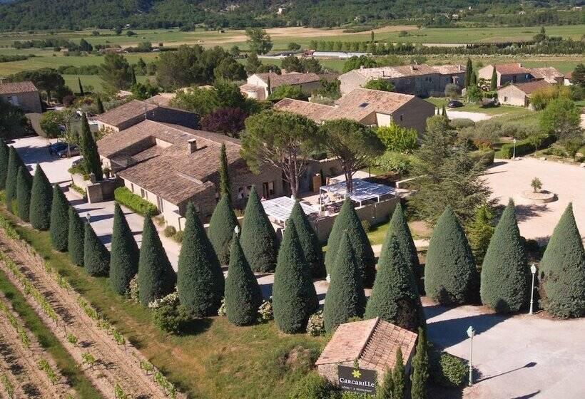 هتل Hôtel Carcarille Restaurant Le C