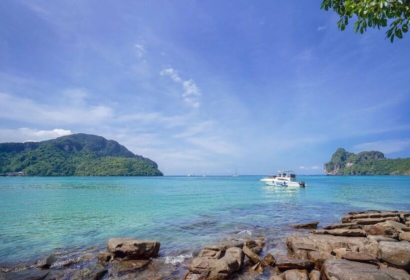 בית מלון כפרי Phi Phi Cozy Seafront Resort