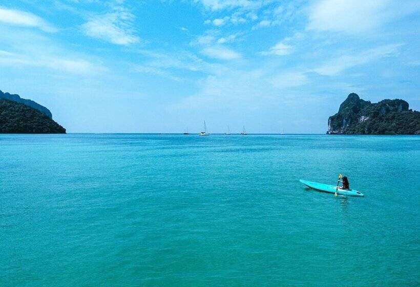 בית מלון כפרי Phi Phi Cozy Seafront Resort