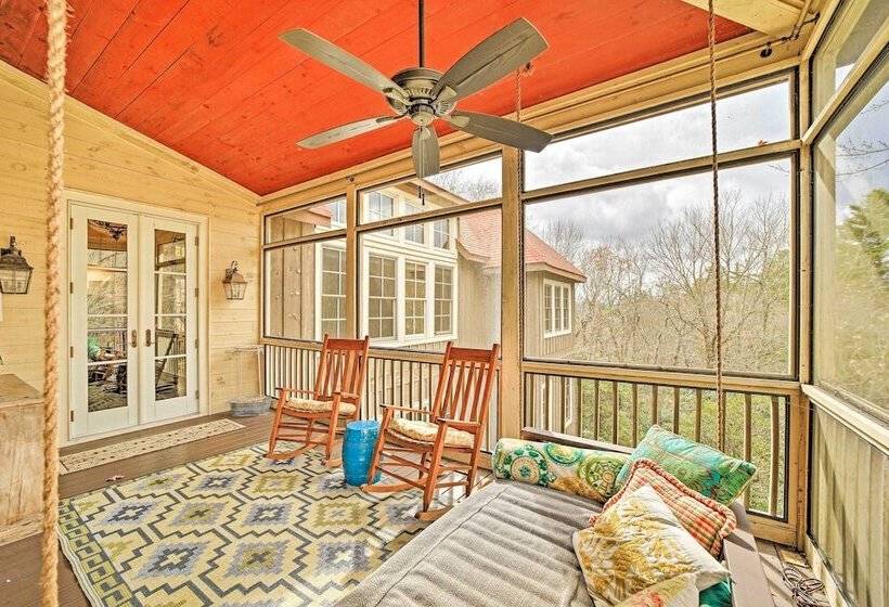 Blue Valley Falls Estate: Chic Highlands Home!