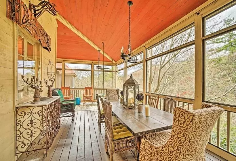 Blue Valley Falls Estate: Chic Highlands Home!