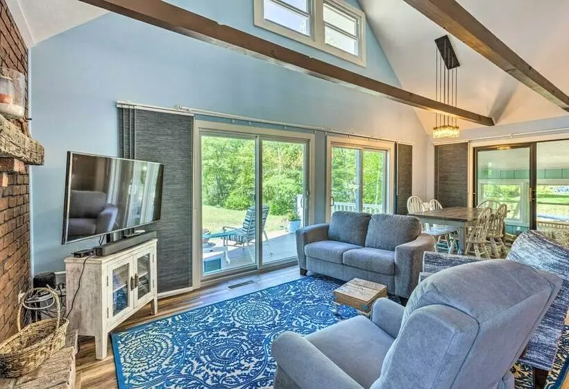 Breezy Silver Lake Getaway: Fishing Dock, Grill!