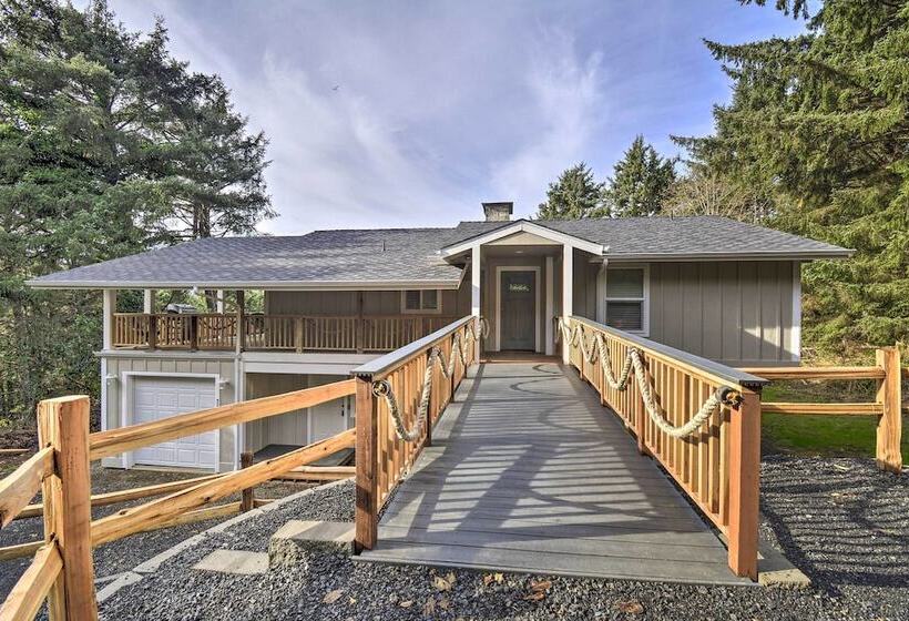 Coastal Washington Getaway: Walk To Beach!