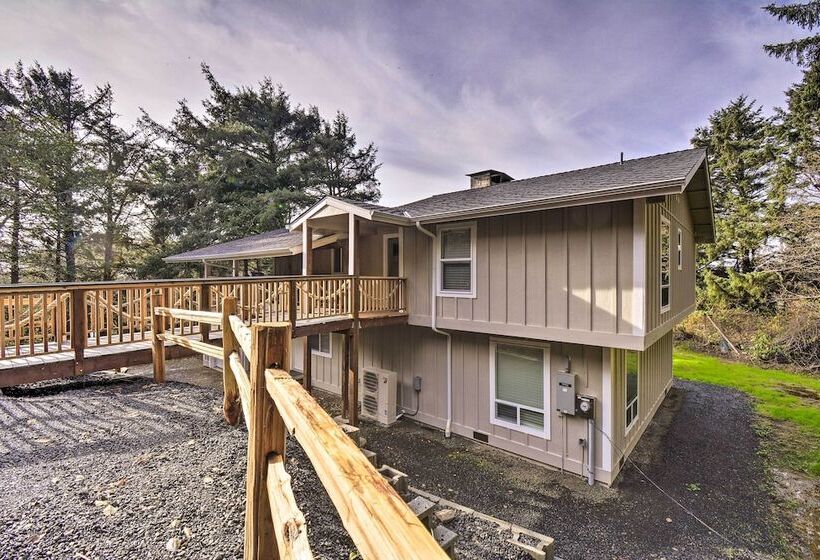 Coastal Washington Getaway: Walk To Beach!