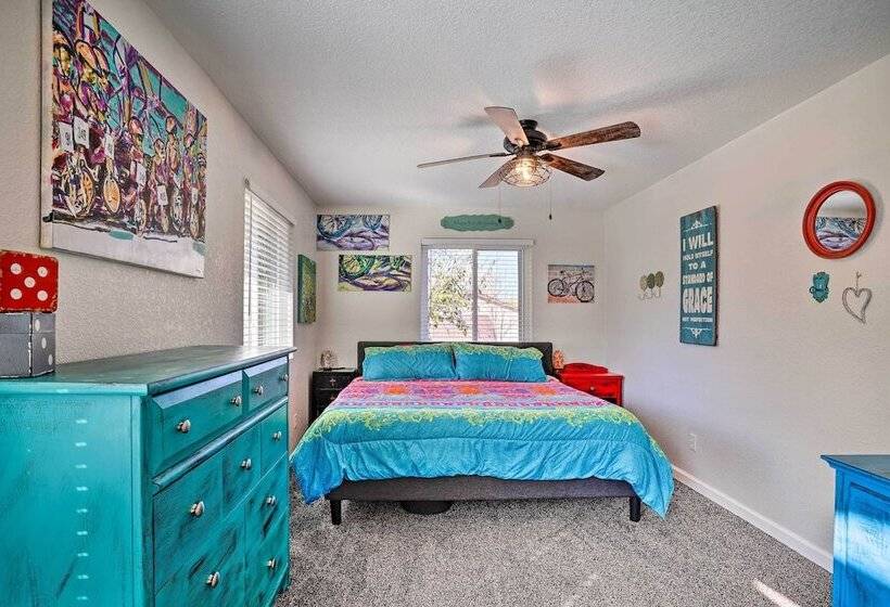 Colorful Cottonwood Home: Walk To Verde River!