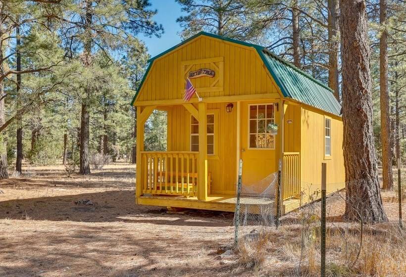 Dog Friendly Nutrioso Cabin W/ Wraparound Porch!