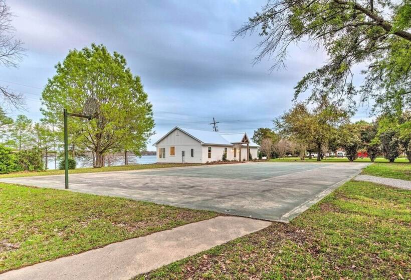 Modern Lake House On Lake Bruin: Pier & Boat Slip!
