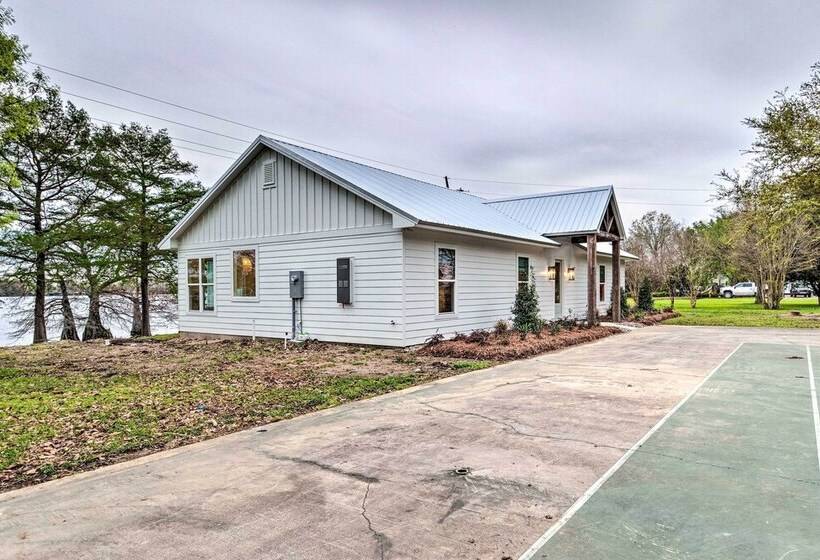 Modern Lake House On Lake Bruin: Pier & Boat Slip!