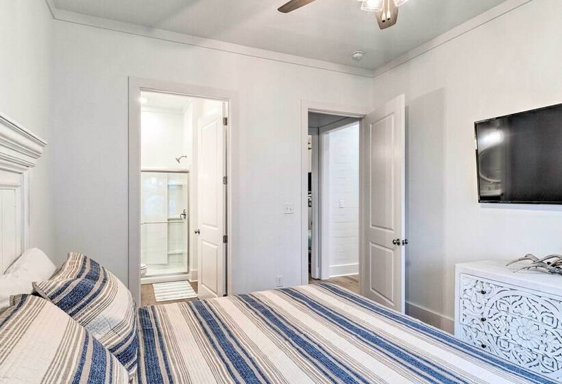 Modern Lake House On Lake Bruin: Pier & Boat Slip!