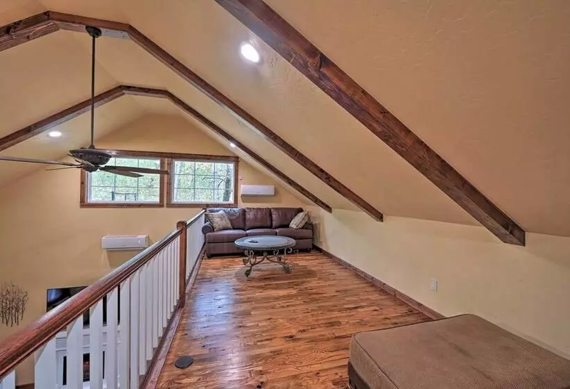 Tudor Style Broken Bow Cottage W/ Hot Tub & Decks!