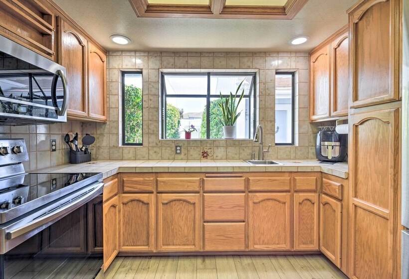 Waterfront Oxnard Escape W/ Kayaks & Dock!