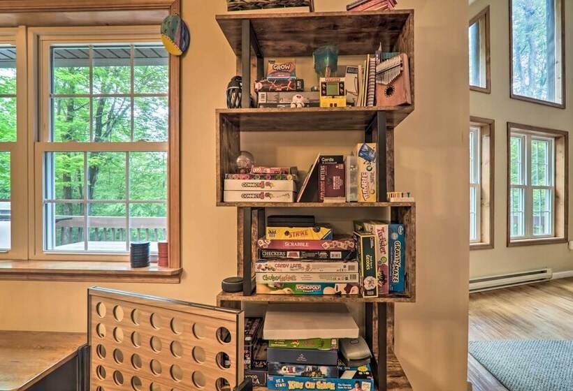 Steps To River: Big Bass Lake House W/ Grill!