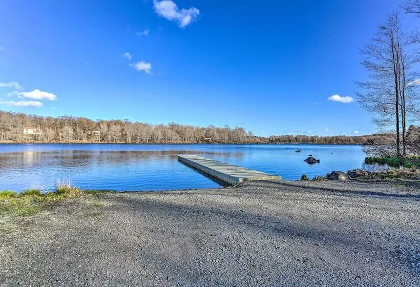Steps To River: Big Bass Lake House W/ Grill!