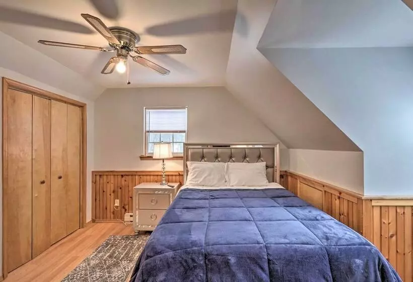 Home W/ Hot Tub, Fire Pit, Koi Pond: Walk To Lake!