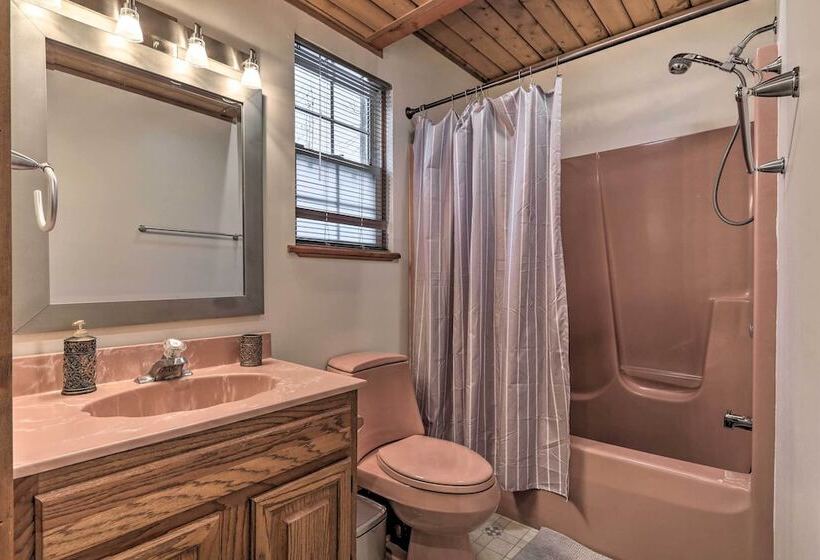 Home W/ Hot Tub, Fire Pit, Koi Pond: Walk To Lake!