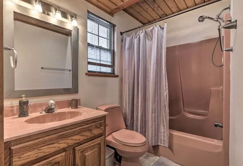 Home W/ Hot Tub, Fire Pit, Koi Pond: Walk To Lake!