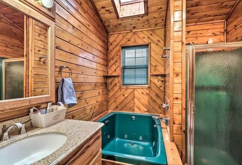 Home W/ Hot Tub, Fire Pit, Koi Pond: Walk To Lake!