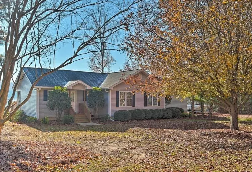 Waterfront Retreat W/ Dock & Deck On Lake Murray!