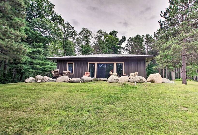 Lakefront Home W/ Private Dock ~ 15 Mi To Walker