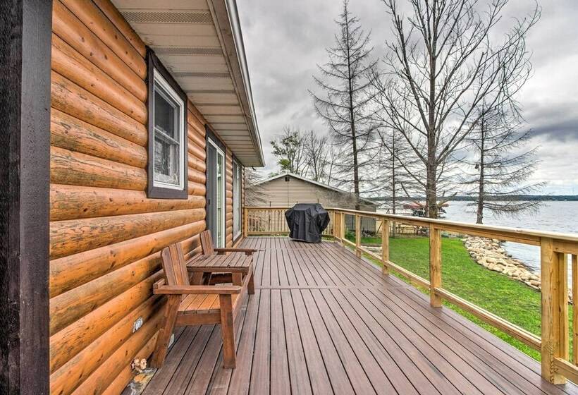 Lakefront Motley Home W/ Private Dock & Fire Pit!