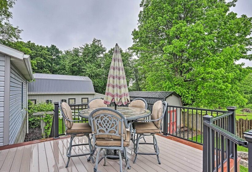 Millersburg Home W/ Covered Porch & Fire Pit!