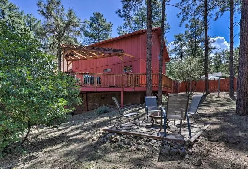 Prescott Cabin W/ Gas Grill ~ 3 Mi To Downtown!