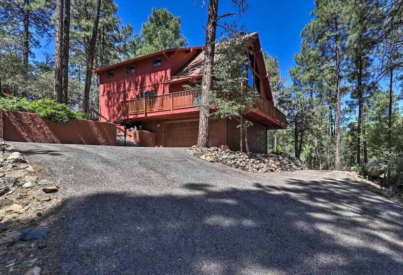 Prescott Cabin W/ Gas Grill ~ 3 Mi To Downtown!