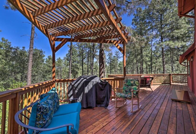 Prescott Cabin W/ Gas Grill ~ 3 Mi To Downtown!