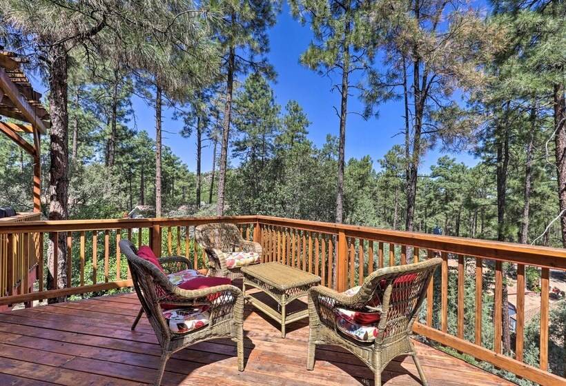 Prescott Cabin W/ Gas Grill ~ 3 Mi To Downtown!