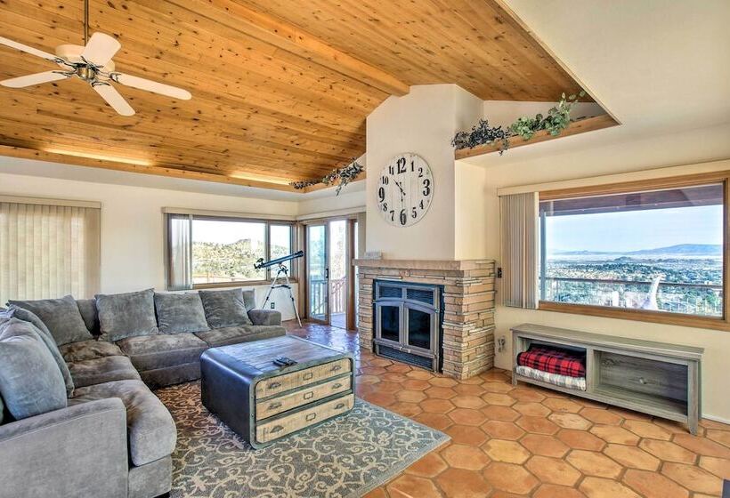 Prescott House W/ Granite Mtn & Thumb Butte Views!