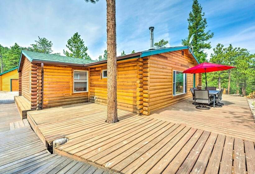 Red Feather Lakes Cabin W/ Wraparound Deck!