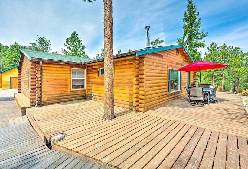 Red Feather Lakes Cabin W/ Wraparound Deck!