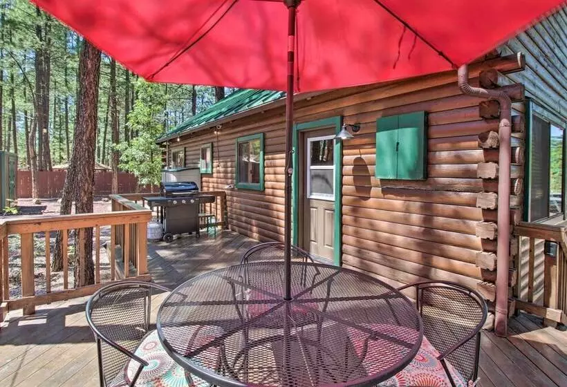 Pinetop Lakeside Cabin W/ Deck: Hike, Ski & Golf
