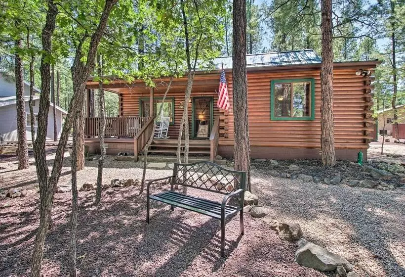 Pinetop Lakeside Cabin W/ Deck: Hike, Ski & Golf