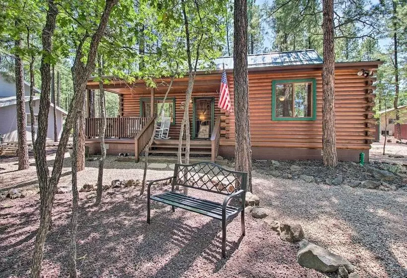 Pinetop Lakeside Cabin W/ Deck: Hike, Ski & Golf