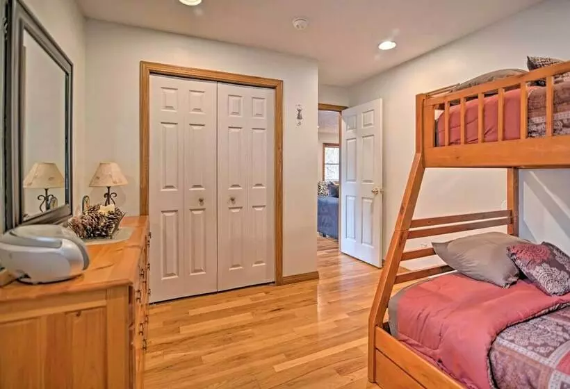 Riverfront Elkins Home W/ Fireplace & Deck!