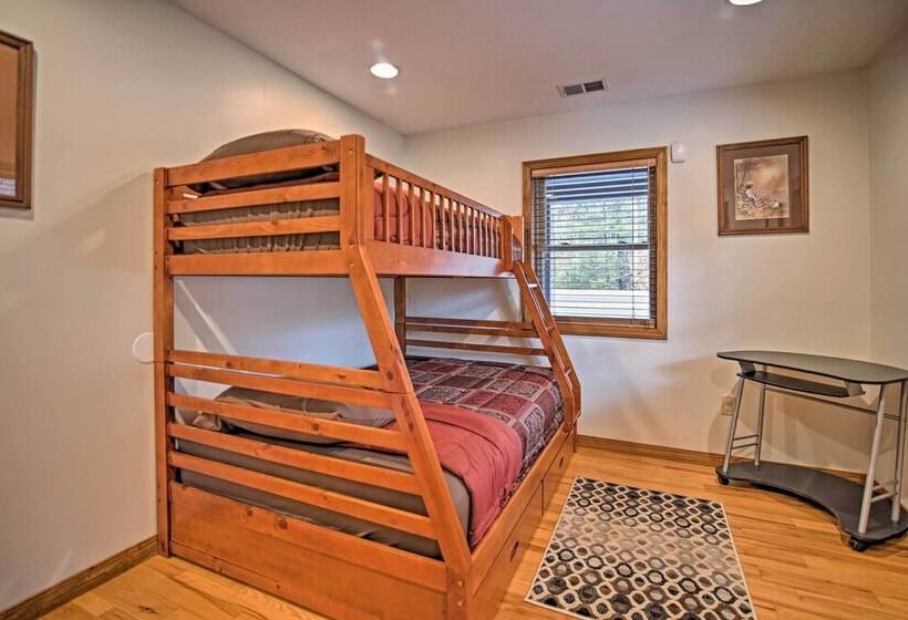 Riverfront Elkins Home W/ Fireplace & Deck!