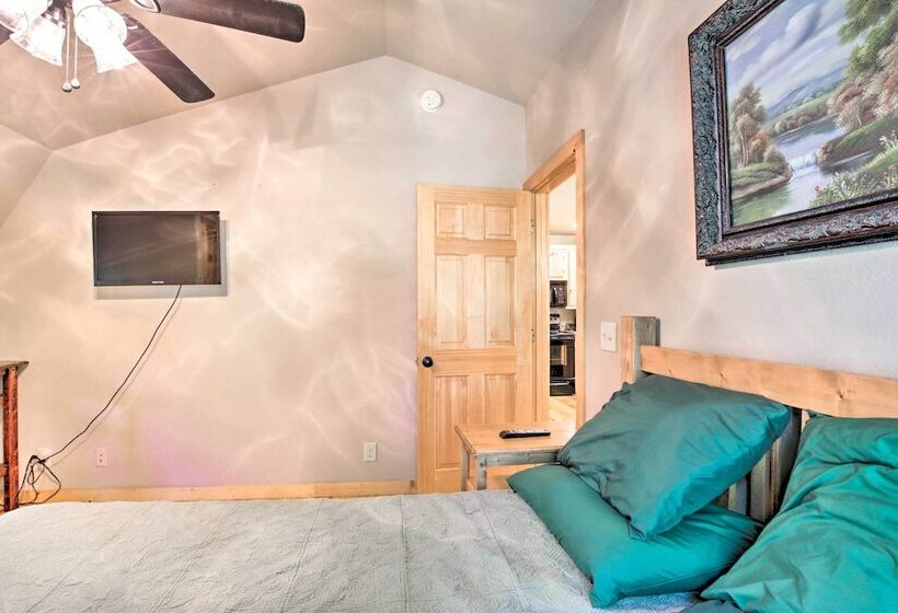 Fire Pit & Forest Views: Secluded Murphy Cabin!