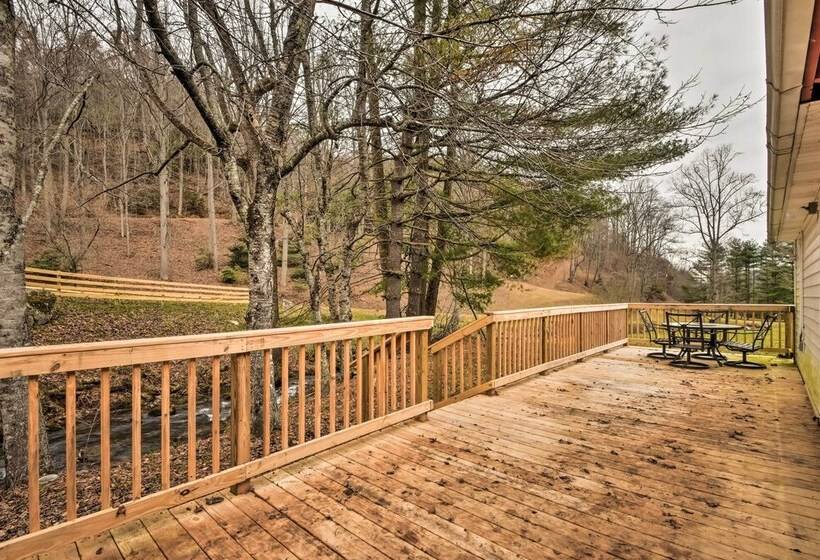 Smoky Mtn. Cabin W/deck & Grill   Mins To At!