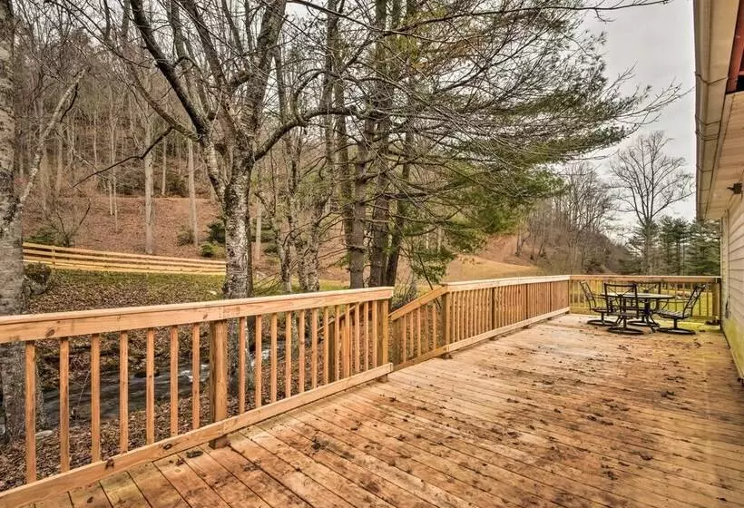 Smoky Mtn. Cabin W/deck & Grill   Mins To At!